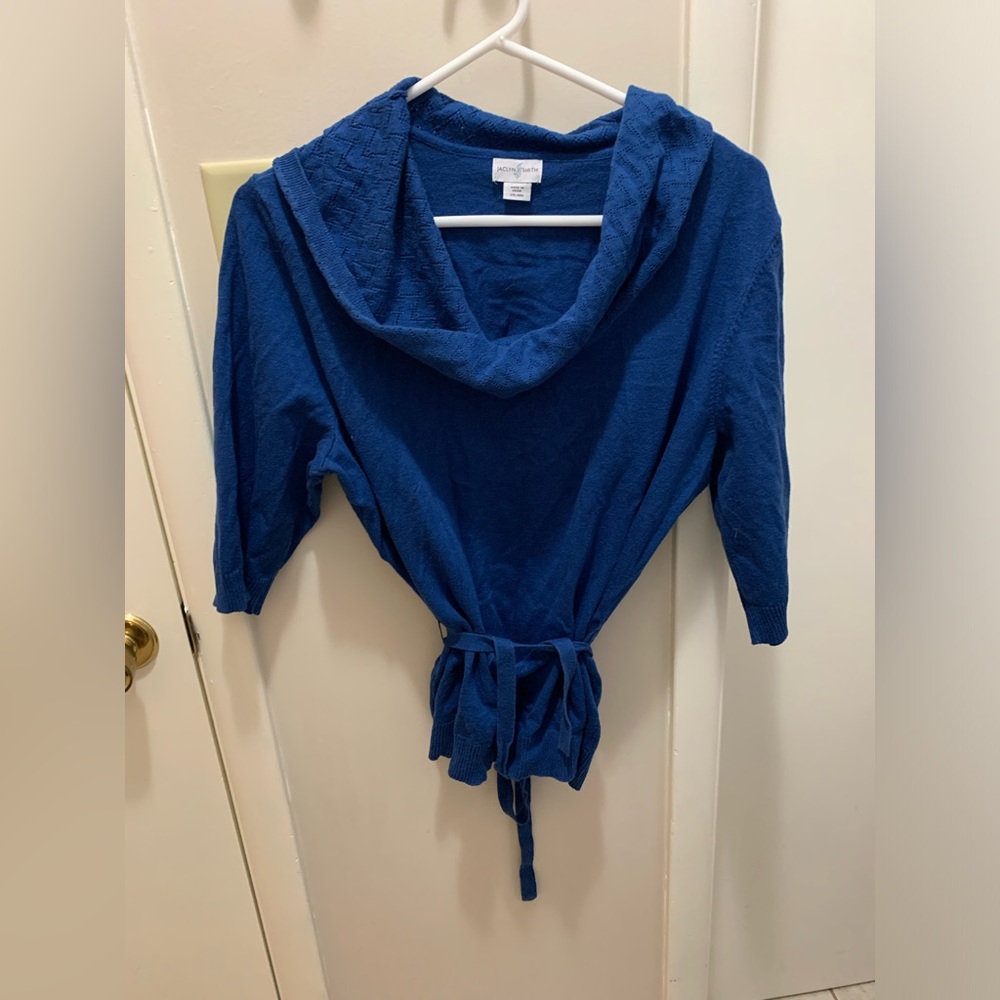 Blue sweater